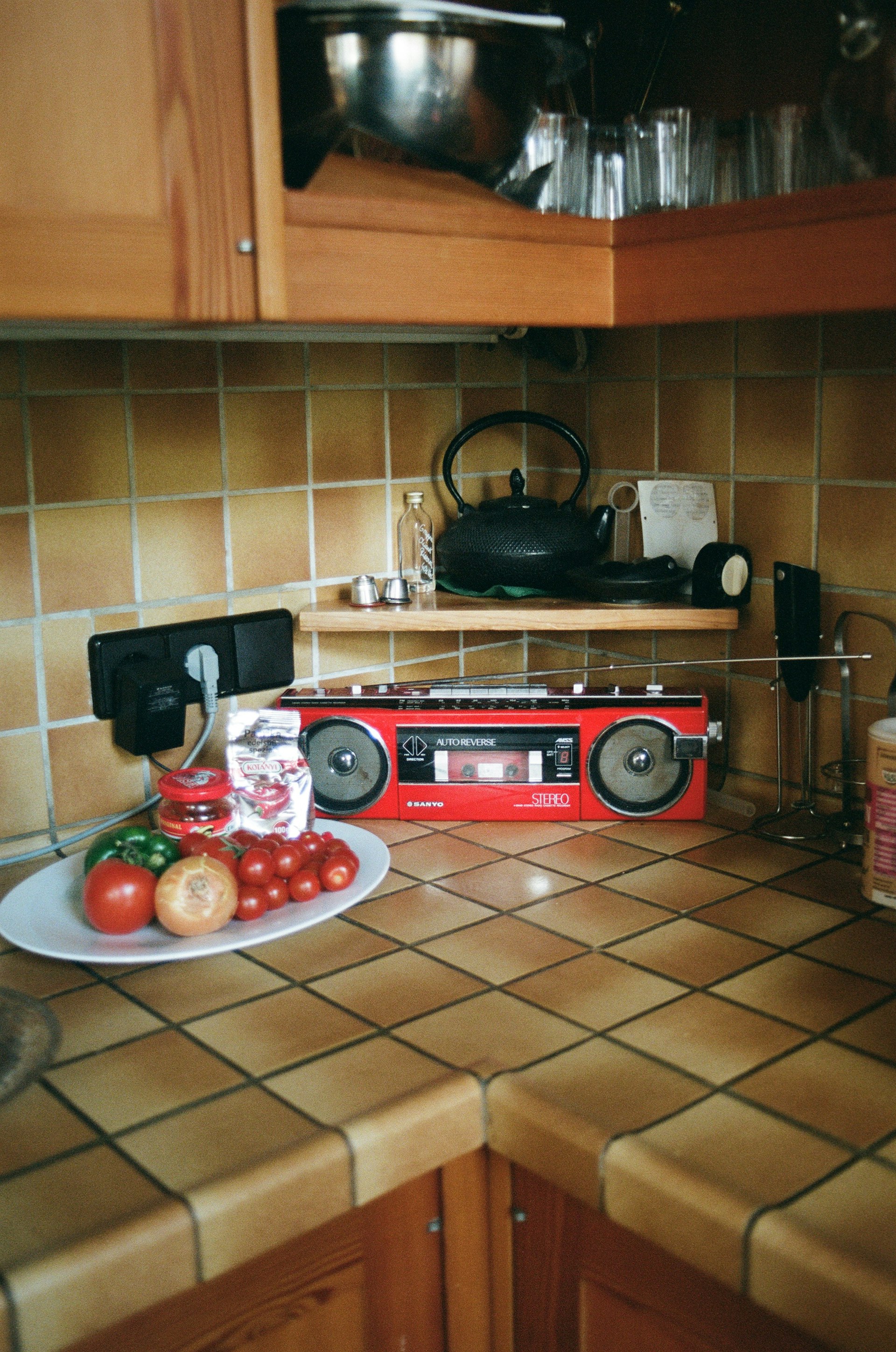 Küche mit Radio